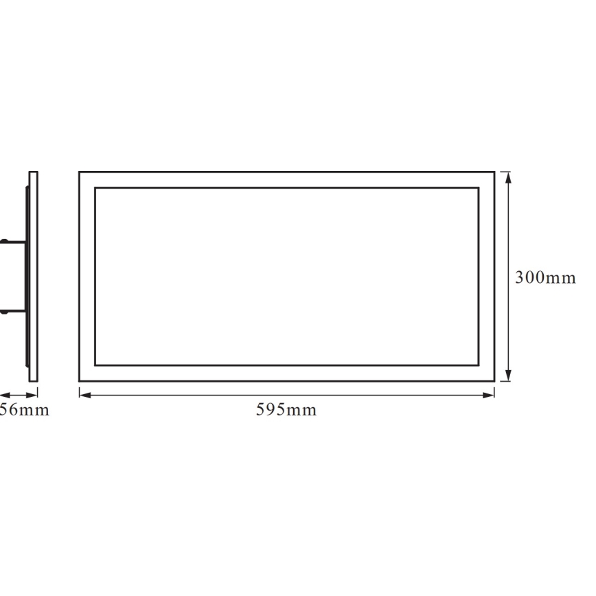 Osram - LED Dæmpbar loftlampe SMART+ PLANON LED/22W/230V 60x30 cm 3000-6500K Wi-Fi