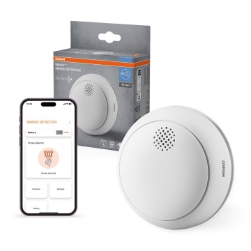 Osram - SMART+ røgalarm 3V Wi-Fi 1400 mAh