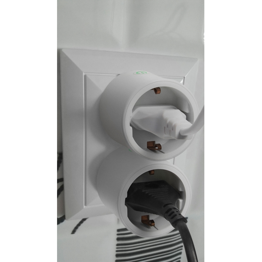 Osram - SMART+ SCHUKO smart stikkontakt 2300W/230V/10A hvid