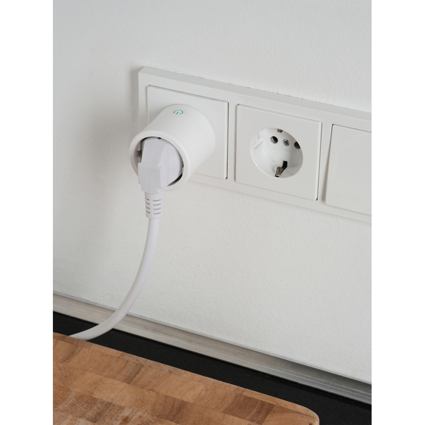 Osram - SMART+ SCHUKO smart stikkontakt 2300W/230V/10A hvid