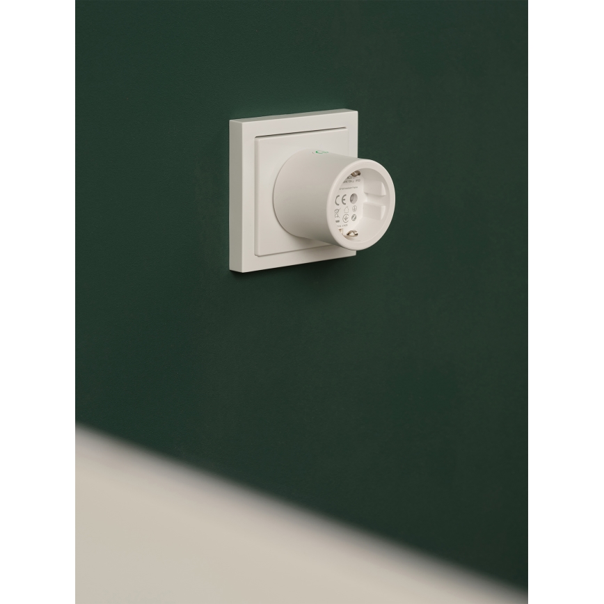 Osram - SMART+ SCHUKO smart stikkontakt 2300W/230V/10A hvid