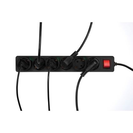 Osram - SMART+ SCHUKO smartstik 2300W/230V/10A sort