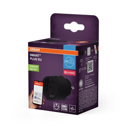 Osram - SMART+ SCHUKO smartstik 2300W/230V/10A sort