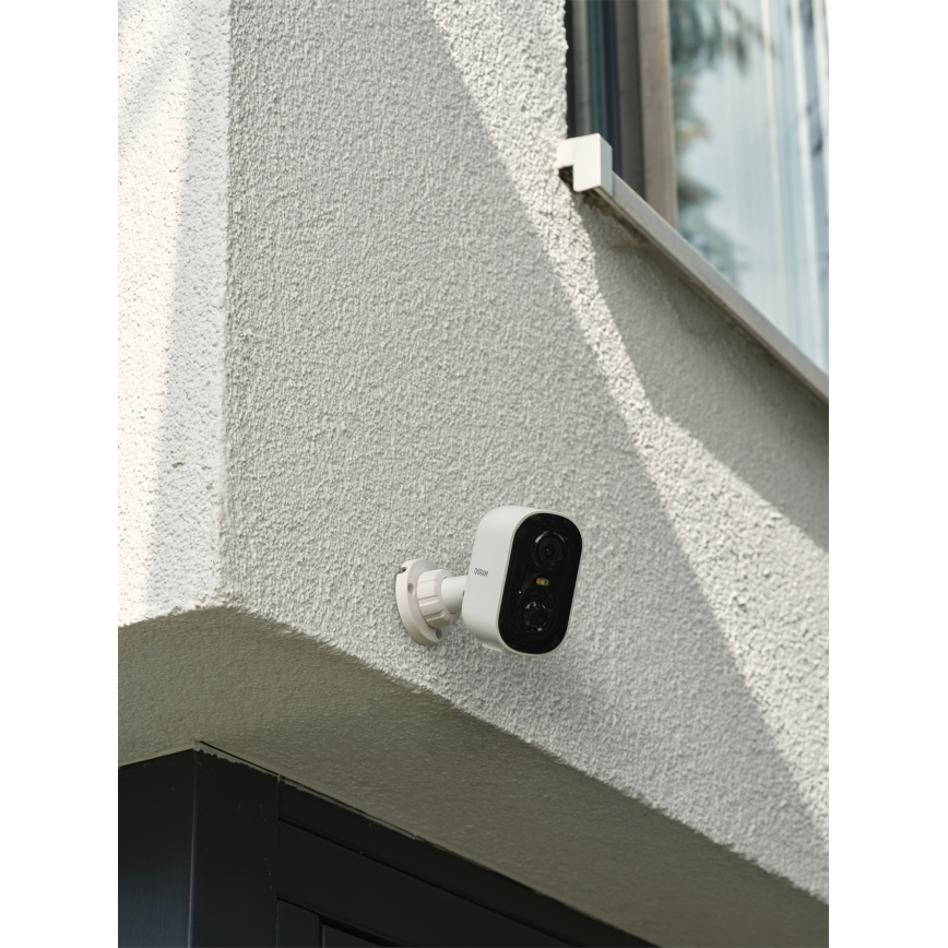 Osram - Smart solcellekamera med sensor 2K SMART+ 5V 5200 mAh IP66 Wi-Fi