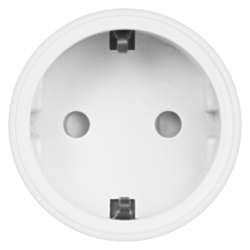 Osram - Smart stikdåse SMART+ MATTER SCHUKO 2300W/230V/10A Wi-Fi hvid