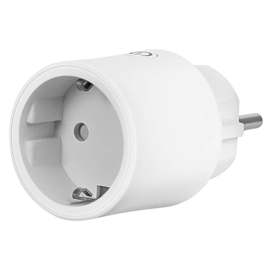 Osram - Smart stikdåse SMART+ MATTER SCHUKO 2300W/230V/10A Wi-Fi hvid