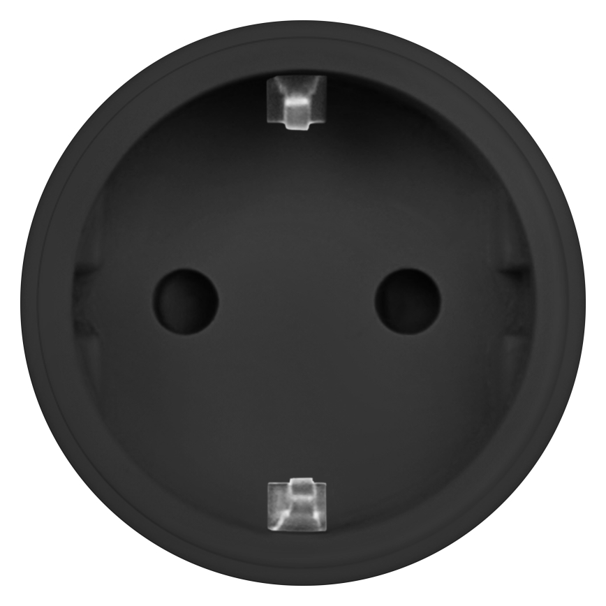 Osram - Smart stikdåse SMART+ MATTER SCHUKO 2300W/230V/10A Wi-Fi sort