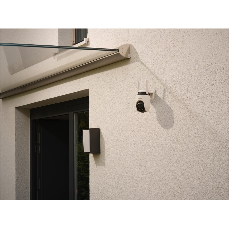Osram - Smart udendørs kamera 360° med sensor 2K SMART+ 230V IP65 Wi-Fi