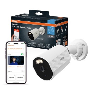 Osram - Smart udendørs kamera med 2K-sensor SMART+ 230V IP67 Wi-Fi