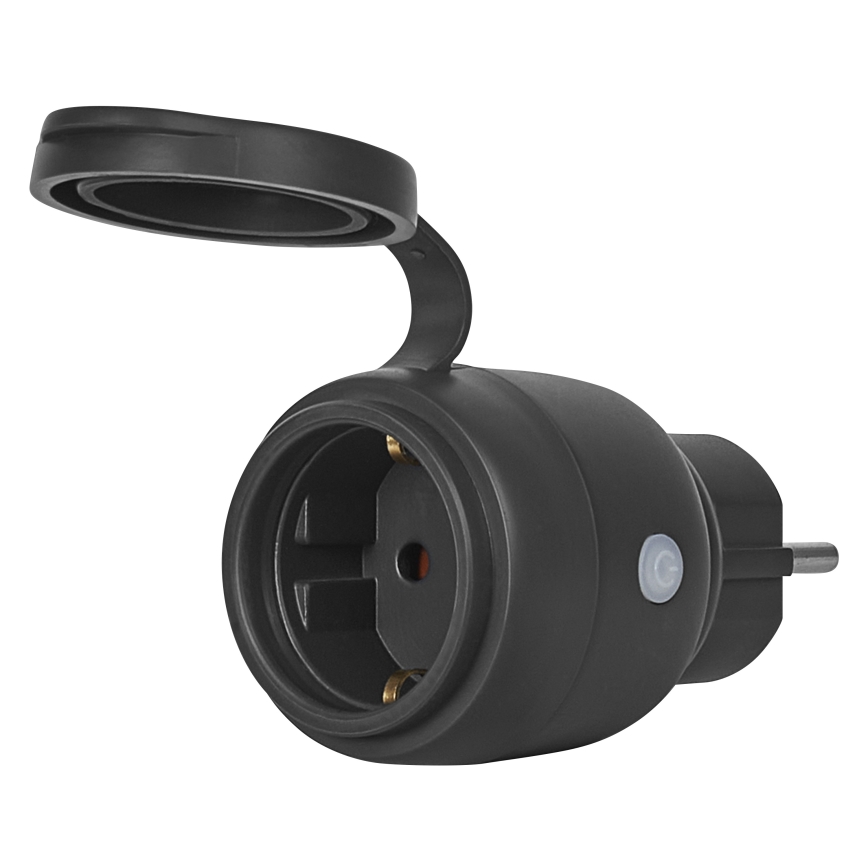 Osram - Smart udendørs stikkontakt SMART+ MATTER SCHUKO 3680W/230V/16A IP44 Wi-Fi