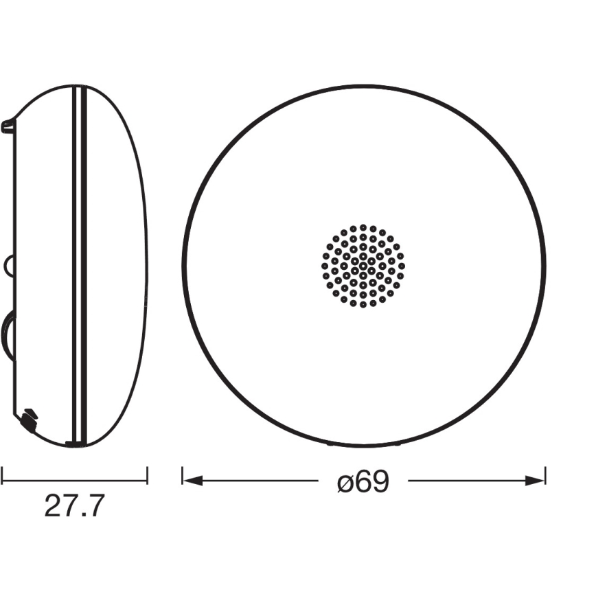 Osram - SMART+ vandlækagedetektor 3V Wi-Fi IP67 1400 mAh