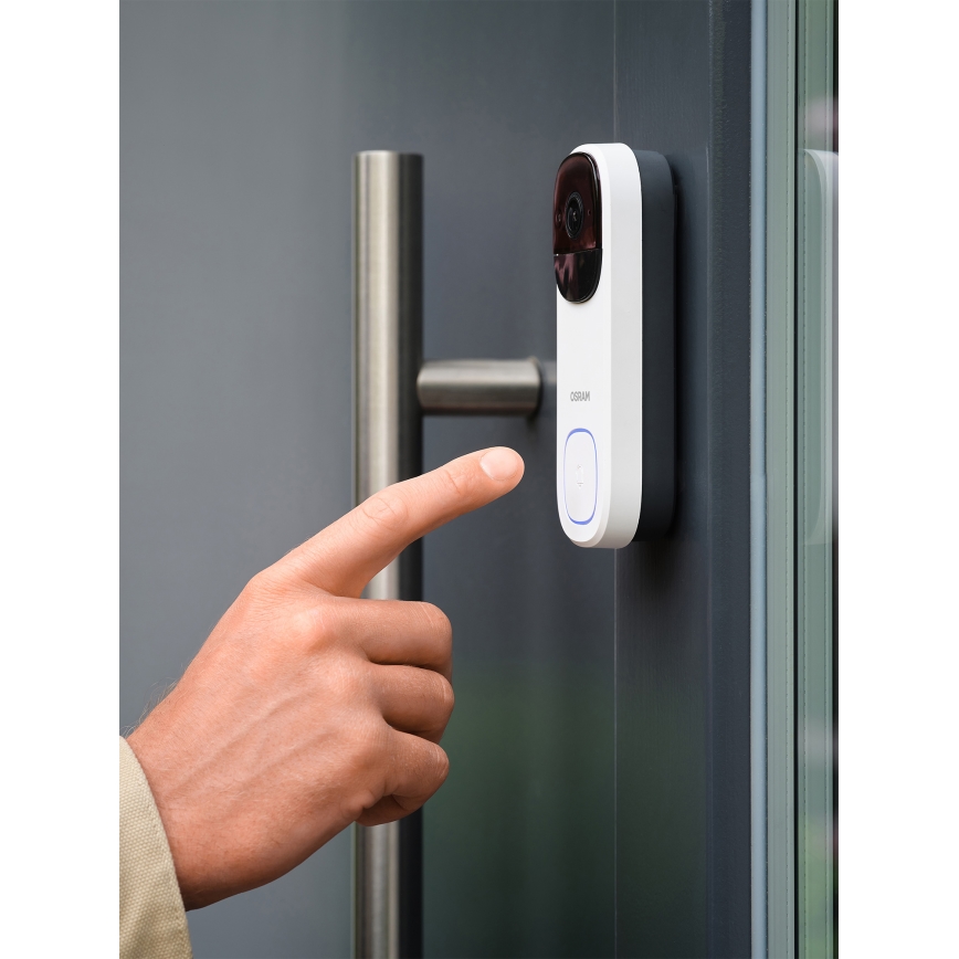 Osram - Smart videodørklokke med 2K-sensor SMART+ 230V IP66 Wi-Fi
