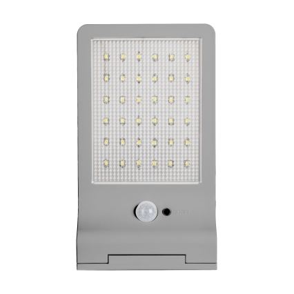 Osram - solcelledrevet væglampe med sensor DOORLED LED/3W/3,3V 2000 mAh IP44 sølv