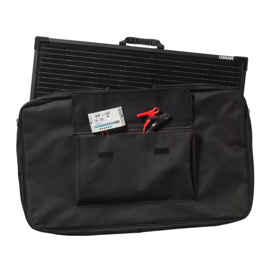 Osram - Solcellepanel til uafhængig batteriopladning BATTERY CHARGE SOLAR 100W IP65