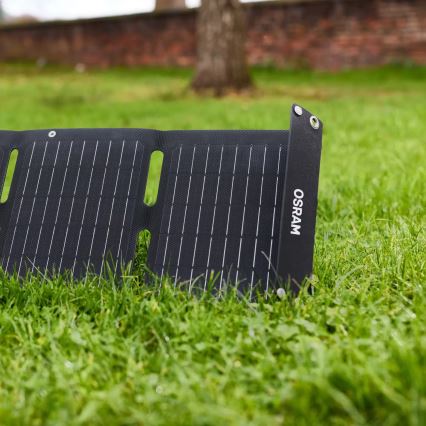 Osram - Solpanel til uafhængig opladning BATTERY CHARGE SOLAR 20W IP65