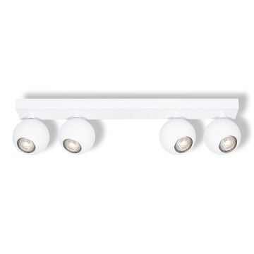 Osram - SPOT SPHERAL spotarmatur 4xGU10/6W/230V hvid