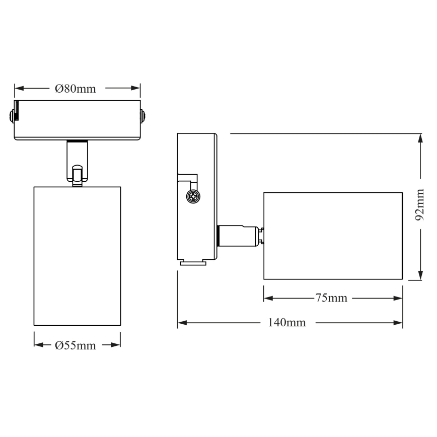 Osram - Spotlampe ELEMENTAL 1xGU10/6W/230V