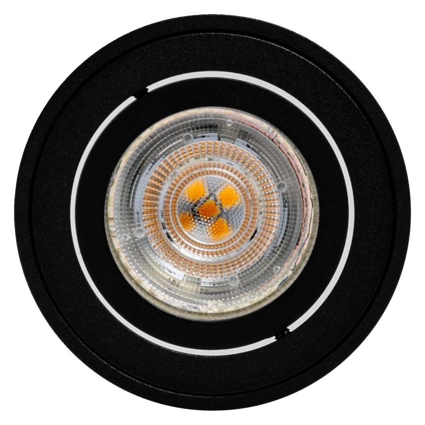 Osram - Spotlampe SPOT 1xGU10/7W/230V sort