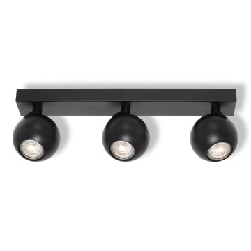 Osram - Spotlampe SPOT SPHERAL 3xGU10/6W/230V sort