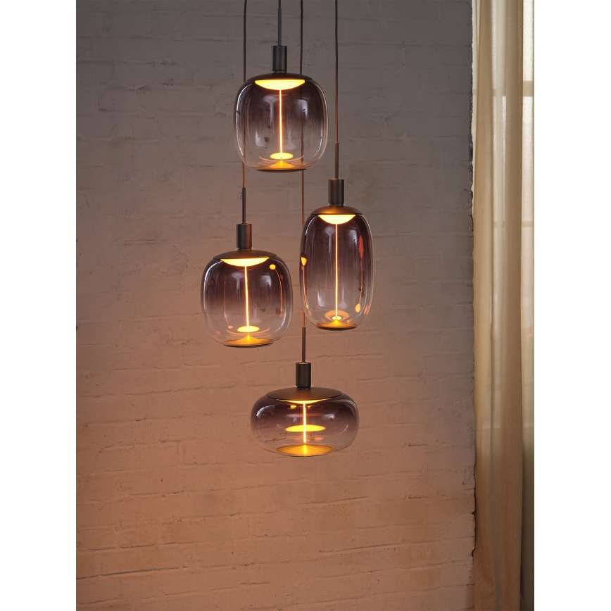 Osram - Strømkabel NEEDLE PENDANT 4xE27/25W/230V antracit