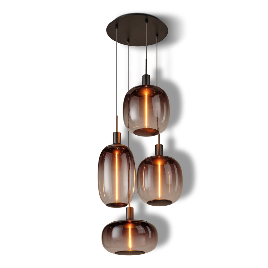 Osram - Strømkabel NEEDLE PENDANT 4xE27/25W/230V antracit