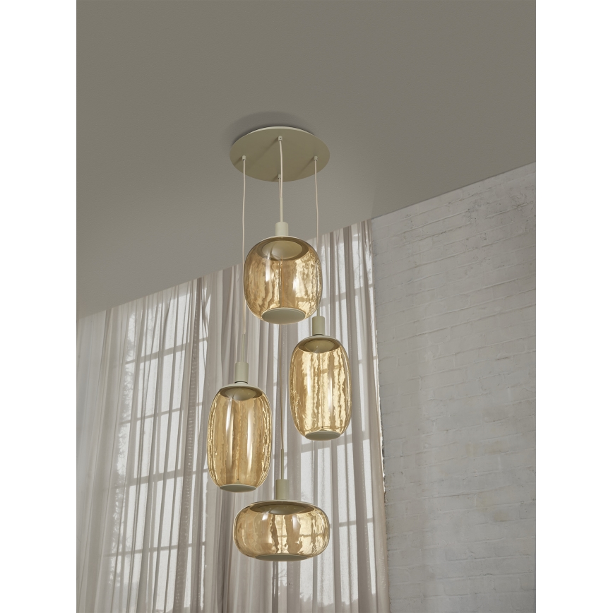 Osram - Strømkabel NEEDLE PENDANT 4xE27/25W/230V beige