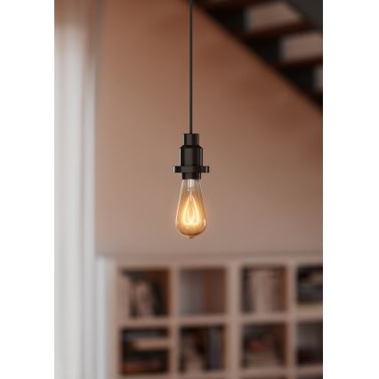 Osram - Strømkabel PENDULUM 1xE27/40W/230V sort