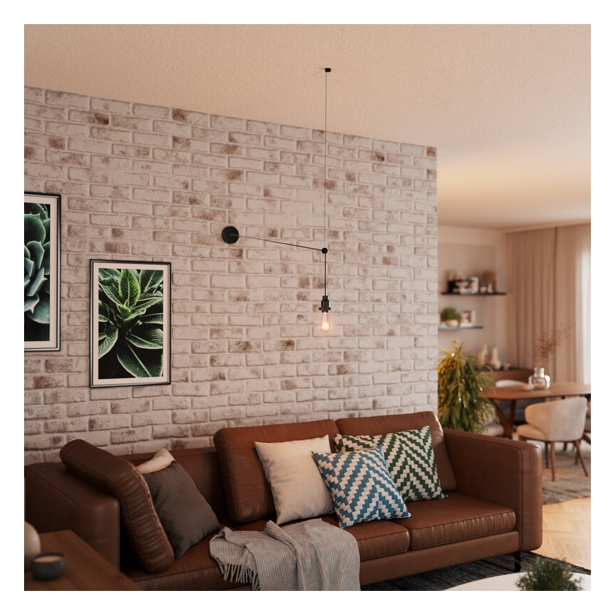 Osram - Strømkabel PENDULUM 1xE27/40W/230V sort