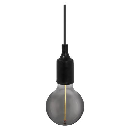 Osram - Strømkabel PENDULUM BELL 1xE27/15W/230V sort