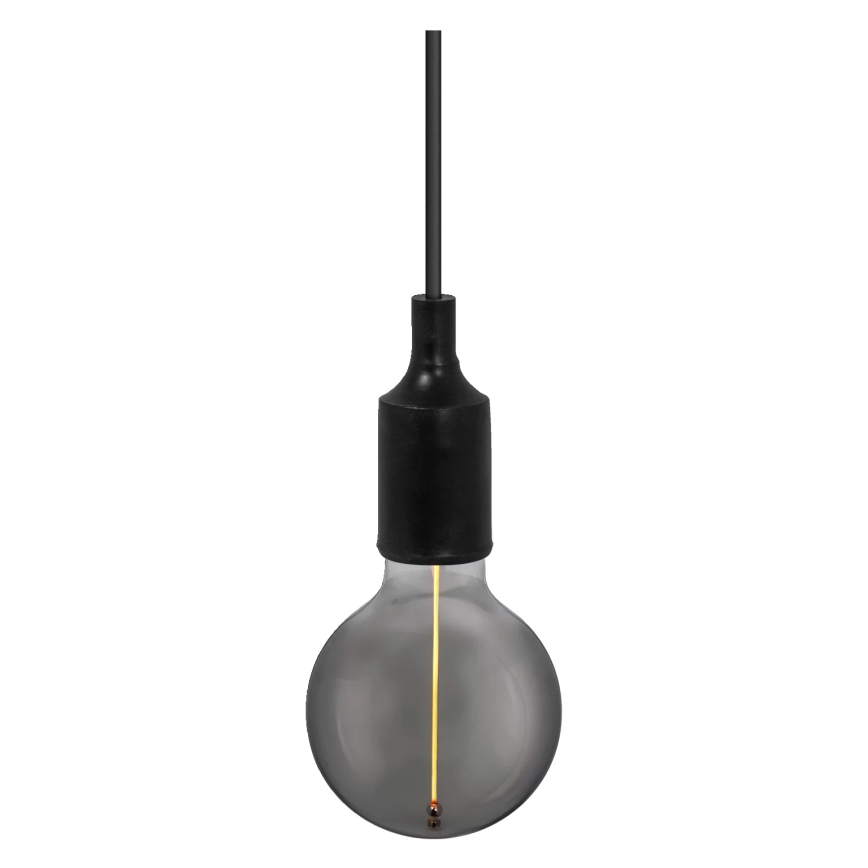 Osram - Strømkabel PENDULUM BELL 1xE27/15W/230V sort