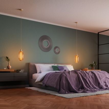 Osram - Strømkabel PENDULUM NEEDLE 1xE27/15W/230V beige