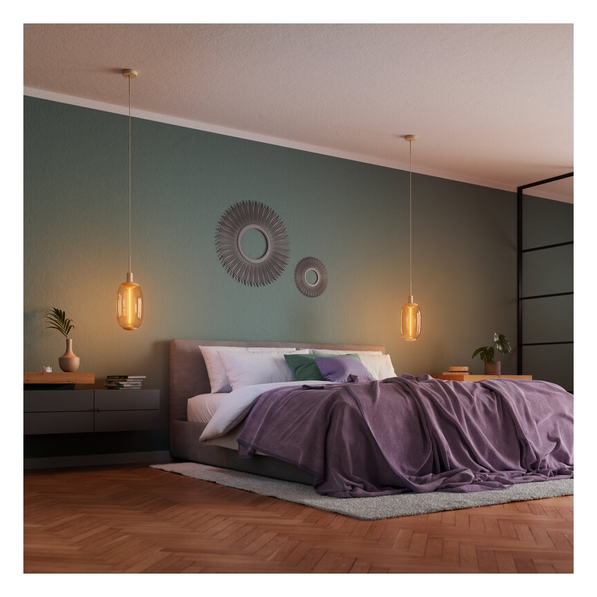 Osram - Strømkabel PENDULUM NEEDLE 1xE27/15W/230V beige