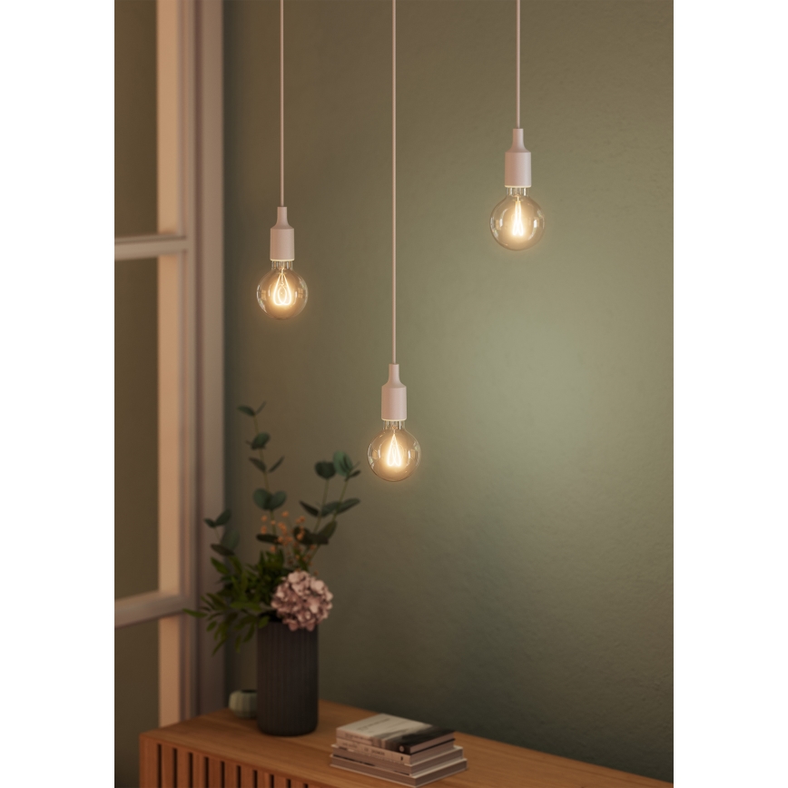 Osram - Strømkabel til PENDULUM BELL 1xE27/15W/230V hvid