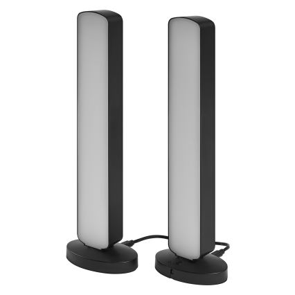 Osram - Sæt med 2 dæmpbare LED RGBW bordlamper MOOD LIGHT LED/4W/230V 2700-6500K Wi-Fi + fjernbetjening