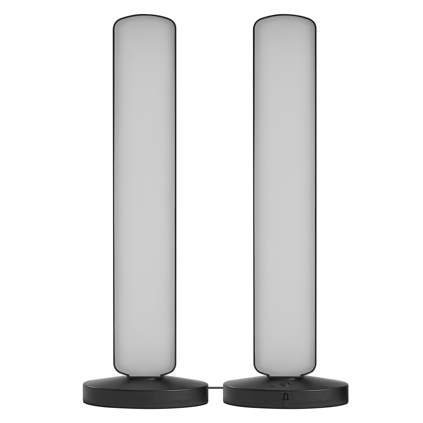 Osram - Sæt med 2 dæmpbare LED RGBW bordlamper MOOD LIGHT LED/4W/230V 2700-6500K Wi-Fi + fjernbetjening