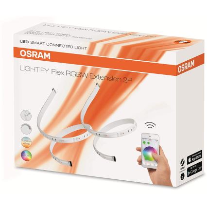 Osram - SÆT 2x LED RGBW LED strimmel dæmpbar SMART+ LED/27W/230V