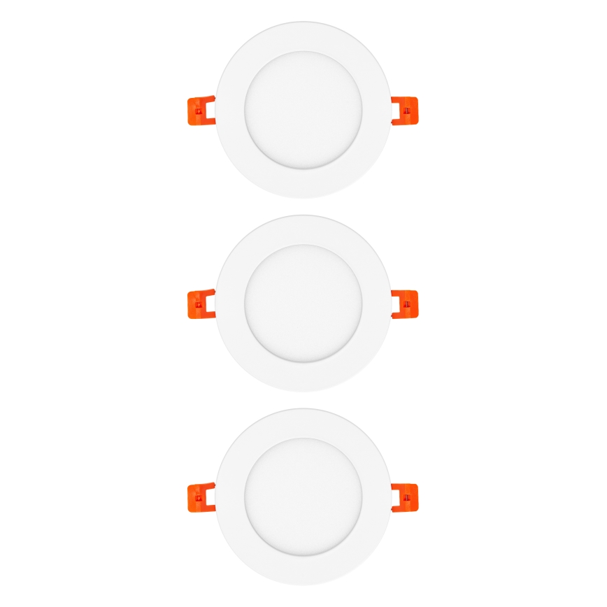Osram - Sæt med 3 LED-indbygningsspots SPOT LED/8W/230V 3000K Ø 12 cm hvid