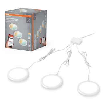Osram -Sæt med 3 LED-dæmpbare underskabsarmaturer SMART+ LED/6,5W/230V 3000-6500K Wi-Fi