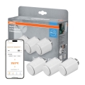 Osram - Sæt med 3 SMART+ termostathoveder, 3xAA, Wi-Fi