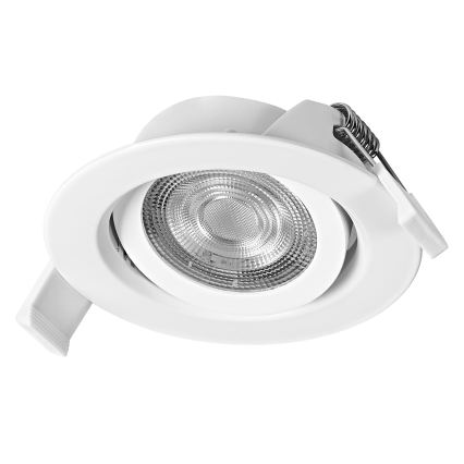 Osram - Sæt med 3 dæmpbare LED-indbygningsspots SPOT LED/4,9W/230V 2700K Ø 8,7 cm hvid