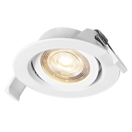 Osram - Sæt med 3 dæmpbare LED-indbygningsspots SPOT LED/4,9W/230V 2700K Ø 8,7 cm hvid