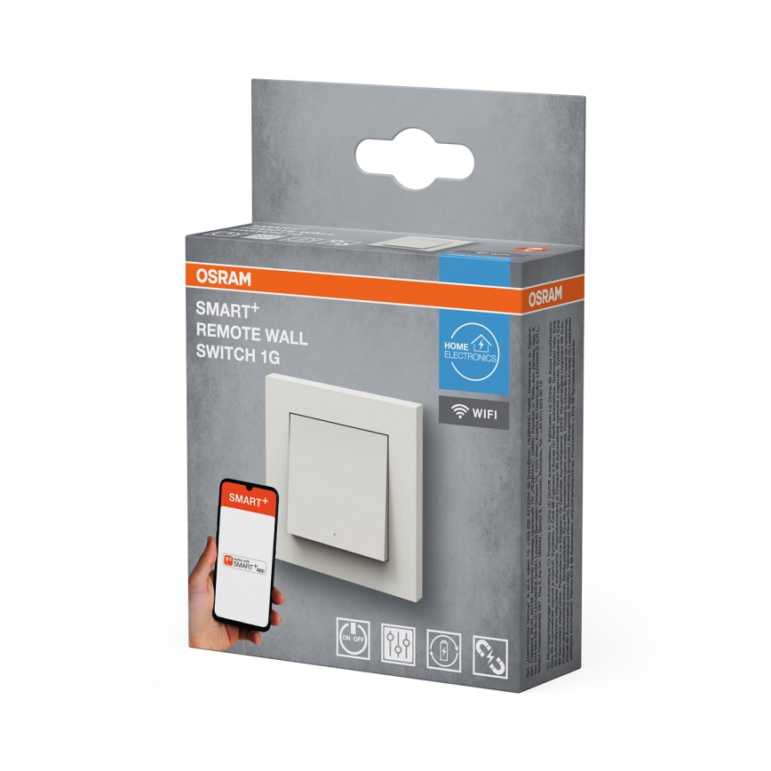 Osram - Trådløs 1-knaps SMART+ kontakt 5V Wi-Fi