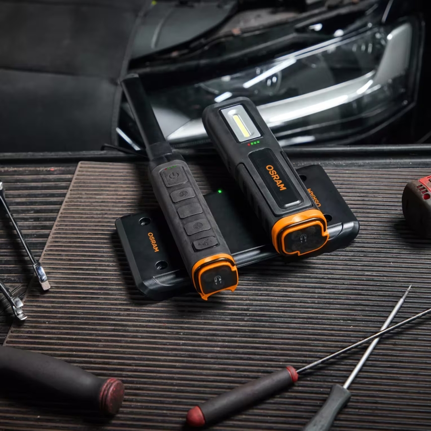 Osram - Trådløs magnetisk oplader LEDINSPECT DUAL CHARGE PAD 5V