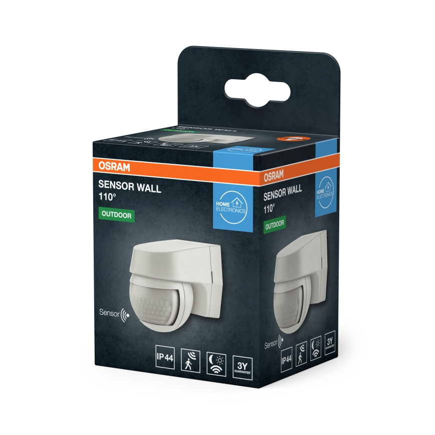 Osram - Udendørs infrarød bevægelsessensor 230V IP44 hvid