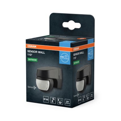 Osram - Udendørs infrarød bevægelsessensor 230V IP44 sort