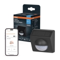 Osram - Udendørs solcelledrevet bevægelsessensor SMART+ 3,7 V antracit IP65 Wi-Fi 800 mAh