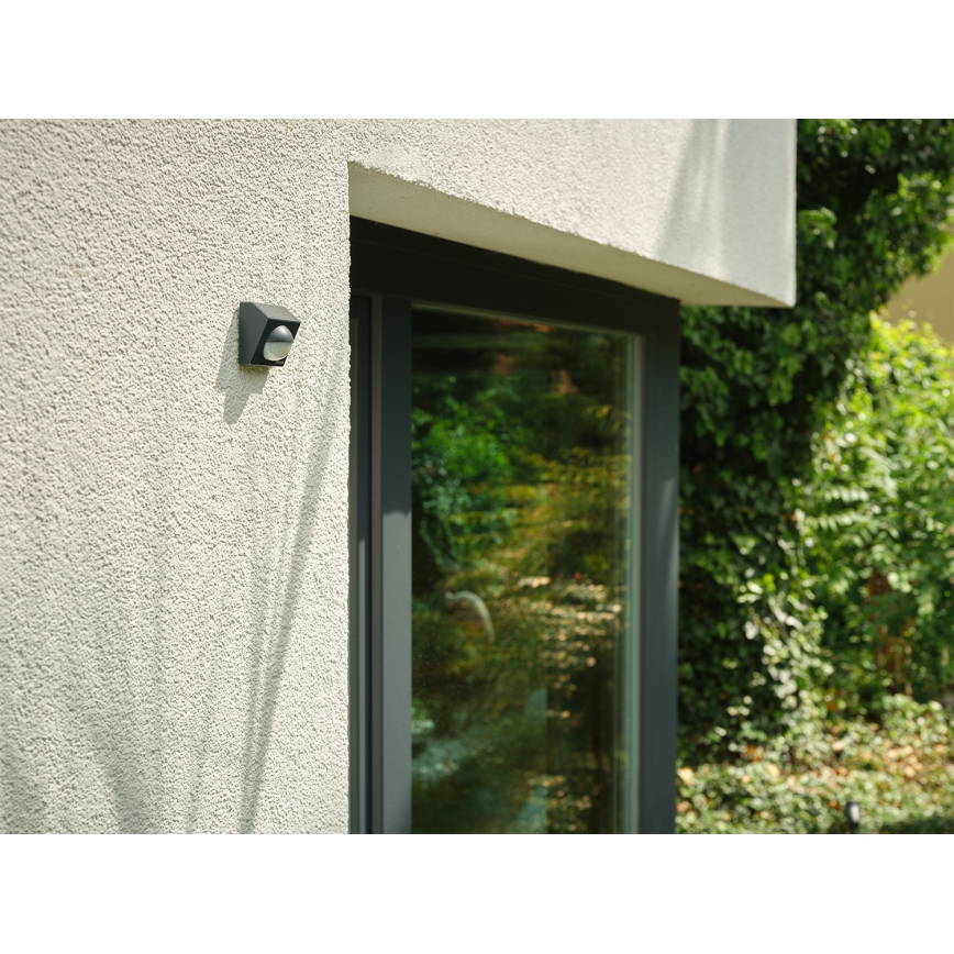 Osram - Udendørs solcelledrevet bevægelsessensor SMART+ 3,7 V antracit IP65 Wi-Fi 800 mAh