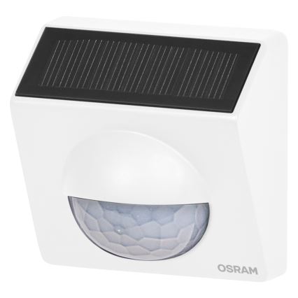 Osram - Udendørs solcelledrevet bevægelsessensor SMART+ 3,7 V hvid IP65 Wi-Fi 800 mAh
