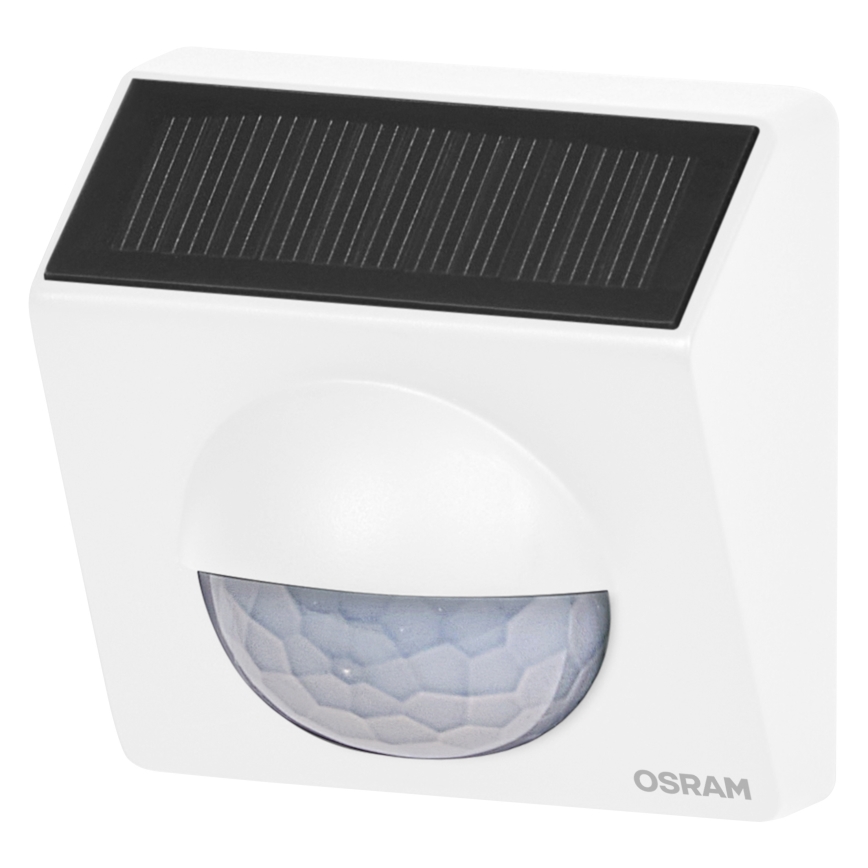 Osram - Udendørs solcelledrevet bevægelsessensor SMART+ 3,7 V hvid IP65 Wi-Fi 800 mAh