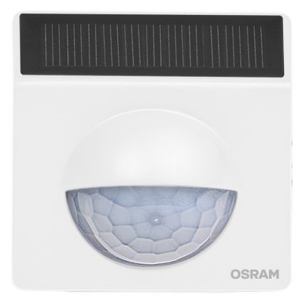 Osram - Udendørs solcelledrevet bevægelsessensor SMART+ 3,7 V hvid IP65 Wi-Fi 800 mAh
